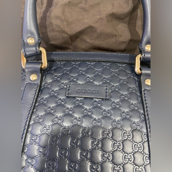 New Gucci Mini Microguccissima Dome Handbag - Picture 8 of 12